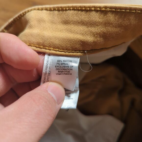 G Star Raw 3301 KBWG 100 Jeans Size 30x27 Orange Straight Fit Casual - Picture 6 of 14